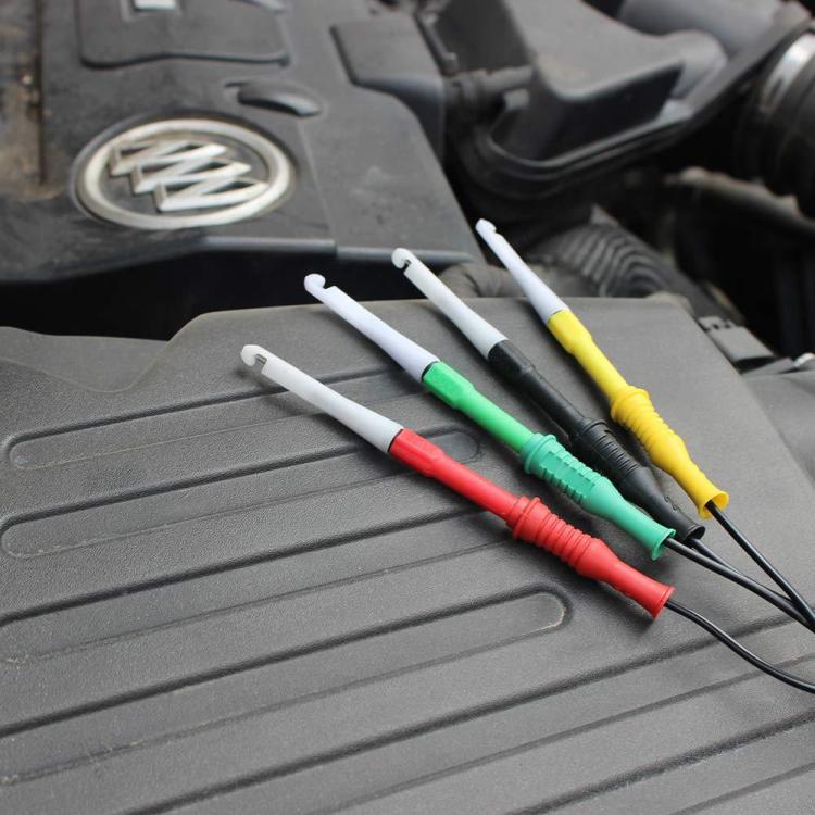 Set 4 sonde 0,7mm per multimetro test elettrico