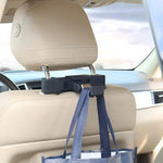 Gancio per auto, gancio per appendere allo schienale del sedile dell'auto, appendiabiti per borse da auto, With Suction Cup, Without Suction Cup