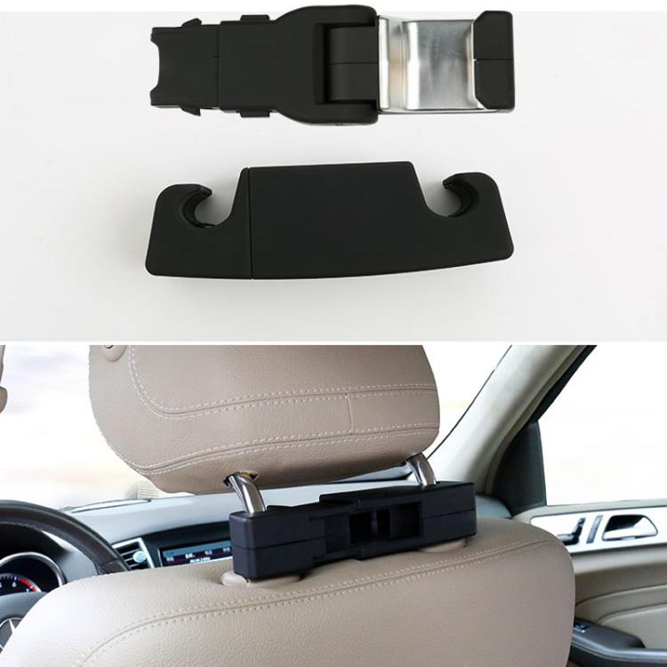 Gancio per auto, gancio per appendere allo schienale del sedile dell'auto, appendiabiti per borse da auto, With Suction Cup, Without Suction Cup