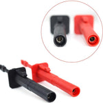 Sonda test per multimetro con jack banana 4 mm