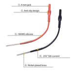Adattatore femmina 4mm per multimetro con cavo silicone