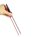 Sonda test 4mm con punta in acciaio inox per multimetro