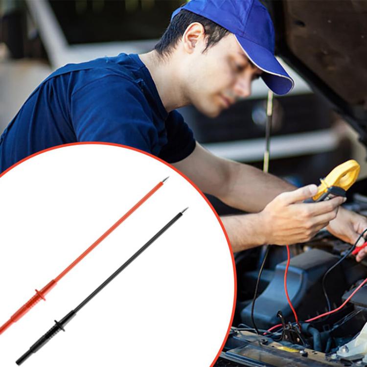 Sonda test 4mm con punta in acciaio inox per multimetro