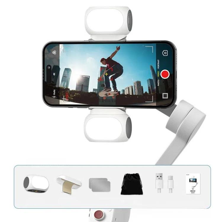 For DJI / Zhiyun Handheld Gimbal Stabilizer Fill Light Magnetic LED Photography Lamp Mobile Phone Fill Light, XJ97 One Lamp, XJ97 Dual Lamp, XJ97P One Lamp + Clips Set, XJ97P Dual Lamp + Clips Set