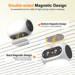 Luce di riempimento magnetica a LED per stabilizzatore gimbal portatile DJI/Zhiyun, lampada fotografica per fotocamera, luce di riempimento per cellulare., XJ97 One Lamp, XJ97 Dual Lamp, XJ97P One Lamp + Clips Set, XJ97P Dual Lamp + Clips Set