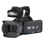 64MP 6K 18X Digital Zoom Ultra HD Video Camera With 4-Inch Touch Screen Camcorder, 6K 16G, 6K 32G, 6K 64G