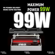 Stazione di preriscaldamento universale LUOWEI HS3 per laminazione stratificata, stagnatura e sgommatura., US Plug, EU Plug