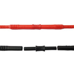 Adattatore Banana 4mm Femmina-Femmina con Cavo Prolunga