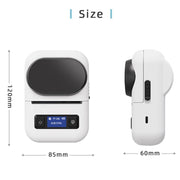 PT260 50mm/s  203DPI Bluetooth Thermal Label Printer, 57mm Print Width for Commercial & Office Use