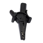 Clip a coccodrillo con jack banana 4mm per test elettrici