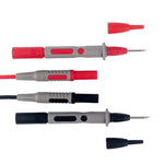 Set sonde multimetro con jack banana 4mm e clip coccodrillo