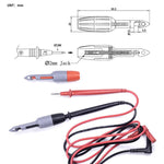 Sonde per Multimetro con Jack 2mm e 4mm per Riparazioni Auto