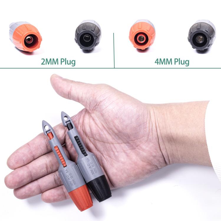 Sonde per Multimetro con Jack 2mm e 4mm per Riparazioni Auto