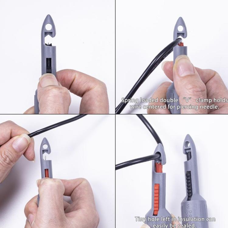 Sonde per Multimetro con Jack 2mm e 4mm per Riparazioni Auto