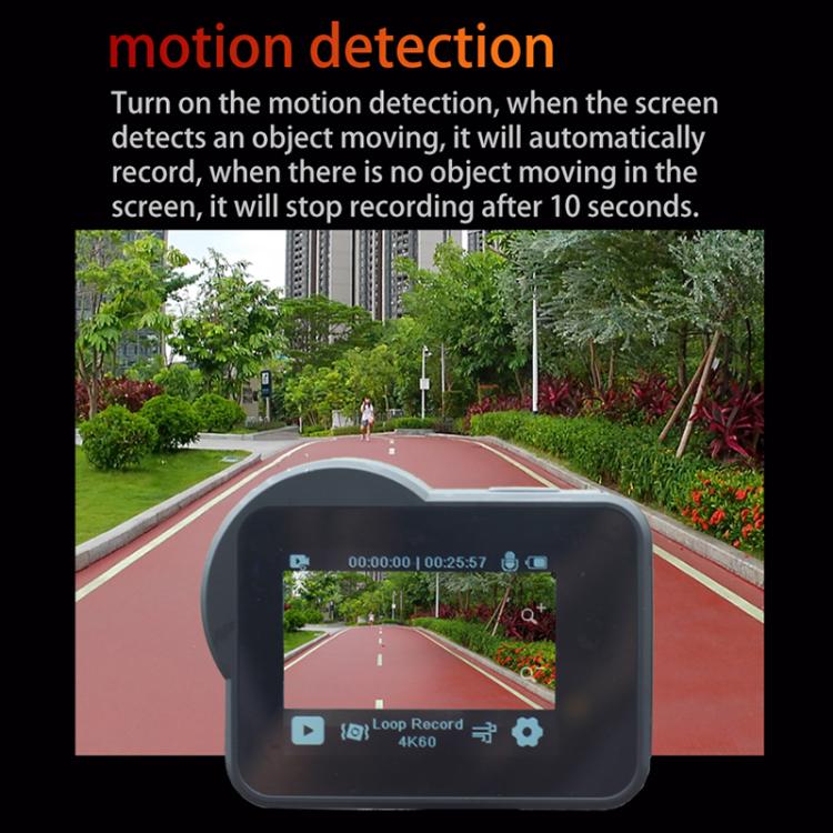 Videocamera sportiva VIRAN V10 5K WiFi con schermo IPS da 2 pollici, impermeabile IP68 e stabilizzazione a sei assi., V10