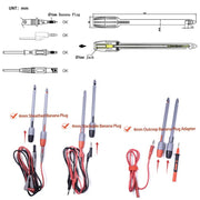 Banana Plug Multimeter Non-Destructive Piercing Probe, 2mm Jack, 4mm Jack