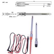 Banana Plug Multimeter Non-Destructive Piercing Probe, 2mm Jack, 4mm Jack