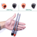 Sonde banana plug per multimetro con jack 2mm e 4mm