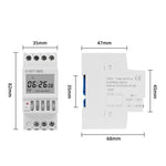 SINOTIMER TM626 Timer Programmabile 2 Canali 220V