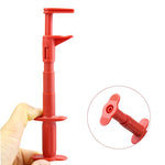 Ganci di prova 4mm con morsetto per barre di distribuzione