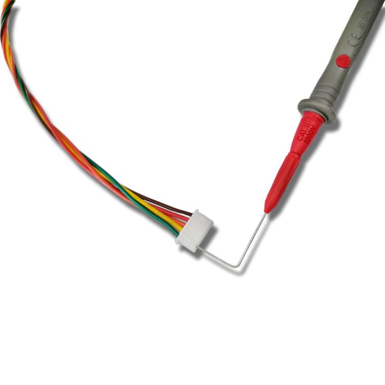 Sonda di prova 2mm jack 90° per multimetro digitale