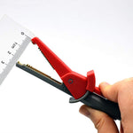 Cavo prova con morsetto a coccodrillo 4mm per multimetri