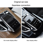 Copertura per mouse multimediale per auto con tavoletta multifunzione per scrivere a mano Accessori 2059008018 2139008109 2059009927, For Mercedes-Benz C / GLC Old Model, For Mercedes-Benz C / GLC New Model, For Mercedes-Benz GLE / GLS Old Model       ...