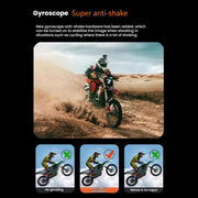 VIRAN V11 Dual-Color Screen 5K HD IP68 Waterproof Six-Axis Anti-Shake Sports Camera, V11