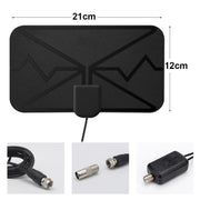 3600 Miles 4K Digital Antenna TV indoor Amplifier Signal Booster DVB-T2 HDTV Antenna, 3M DVB-T