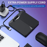 USB3.0 / Type-C External Removable Optical Drive DVD / CD Multi-Interface Writer, XD013