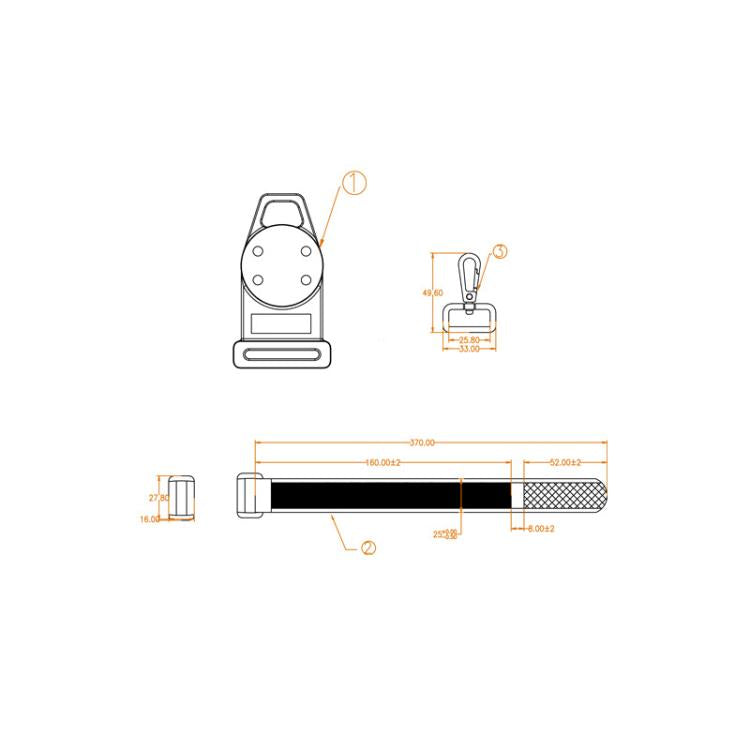 Cinghia magnetica universale per multimetro digitale