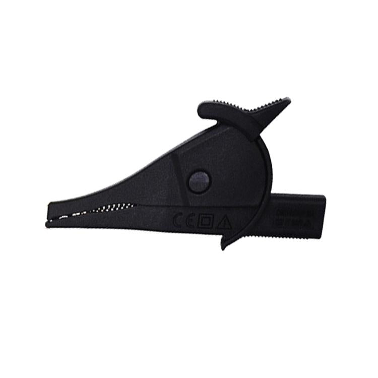 Clip a coccodrillo con jack 4mm per multimetri