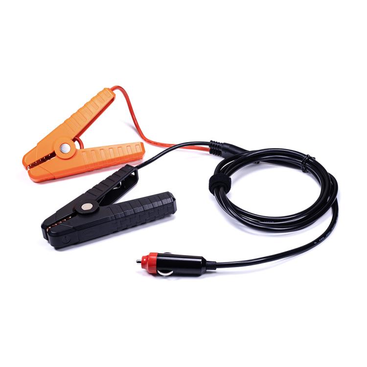 Cavo di ricarica per batteria auto, alimentatore esterno universale, cavo di accensione