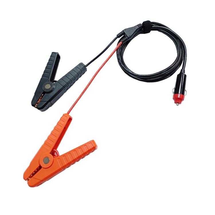 Cavo di ricarica per batteria auto, alimentatore esterno universale, cavo di accensione