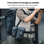Borsa impermeabile per riporre obiettivi teleobiettivo per fotocamera reflex PGYTECH, M, L