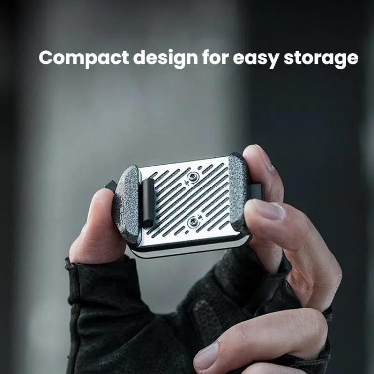PGYTECH Accessorio per treppiede con interfaccia Arca Quick Release Mount V2 per fotocamera, Set, Base Only, Quick Release Plate