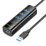 Hub USB 3.0 4 porte con Type-C Mindpure cavi 0,3-1,5 m