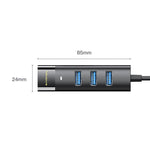 Hub USB 3.0 4 porte con Type-C Mindpure cavi 0,3-1,5 m