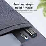 Hub USB 3.0 4 porte con Type-C Mindpure cavi 0,3-1,5 m
