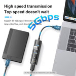 Hub USB 3.0 4 porte con Type-C Mindpure cavi 0,3-1,5 m