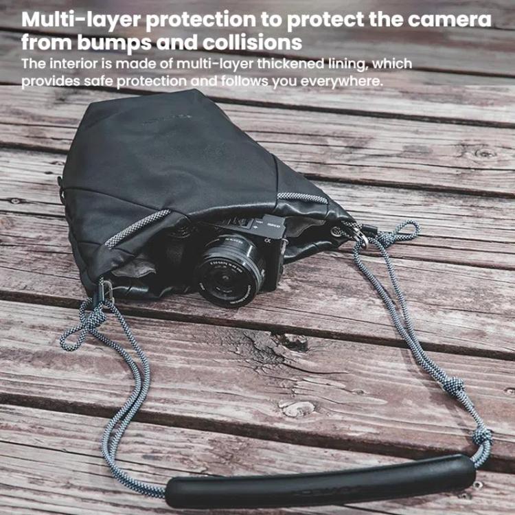 Borsa con coulisse impermeabile per fotocamera reflex PGYTECH OneGo, White, Green, Black, Pink, Yellow