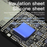 MaAnt DR-03 100 pezzi/scatola Distanziatore termico isolante in silicone conduttivo per CPU