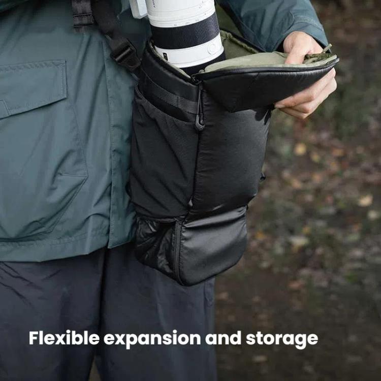 Borsa a tracolla triangolare PGYTECH per fotocamera DSLR.
