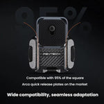 Sedile a sgancio rapido per tracolla fotocamera reflex PGYTECH, Set, Base only