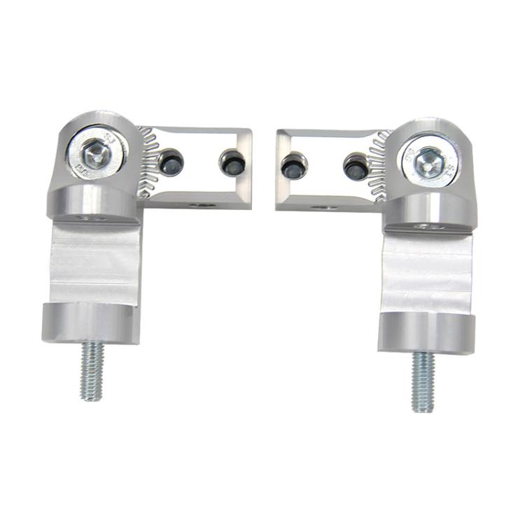 Kit di punte per abbassare le pedane della moto BMW F800ST / F800GT / F800R / F800S, For BMW F800ST / F800GT / F800R / F800S