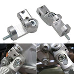 Kit di punte per abbassare le pedane della moto BMW F800ST / F800GT / F800R / F800S, For BMW F800ST / F800GT / F800R / F800S