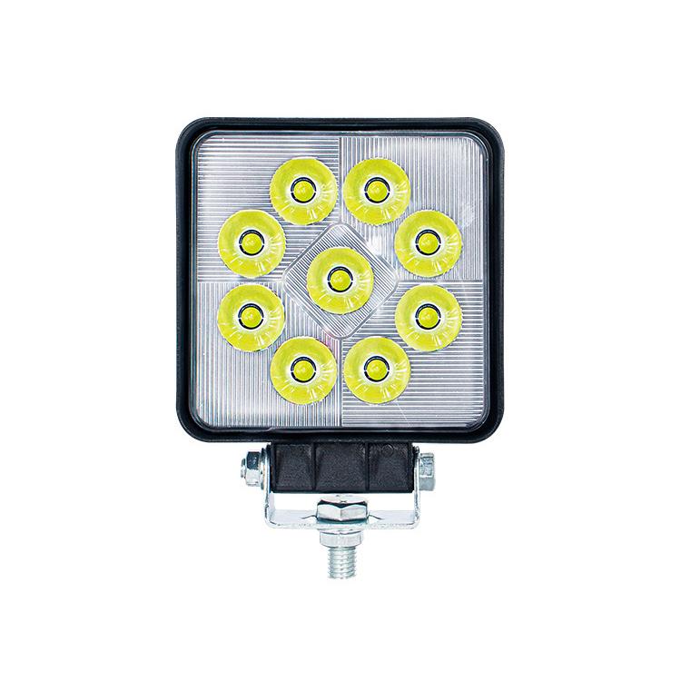 Faro anteriore a LED ad alta luminosità per carrello elevatore, 12V-80V CC., 4 Inches 9 Beads, 4 Inches 16 Beads