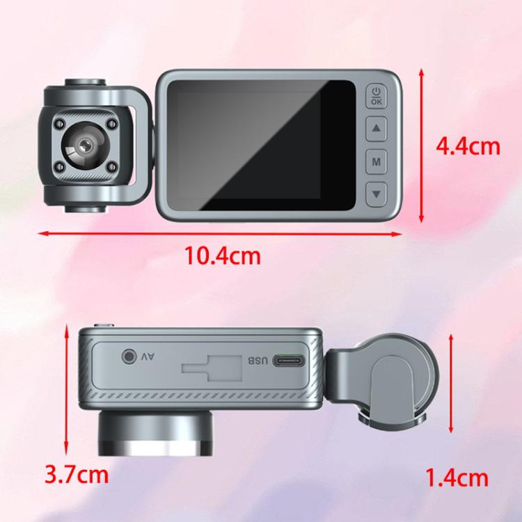 Videoregistratore di guida per auto con tre obiettivi e connessione Wi-Fi, risoluzione 4K., G79