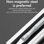 Riparazione cellulari, raschietto in acciaio inossidabile non magnetico, rimozione della pasta per compresse, leva per BGA, strumento di sgommazione, M-068