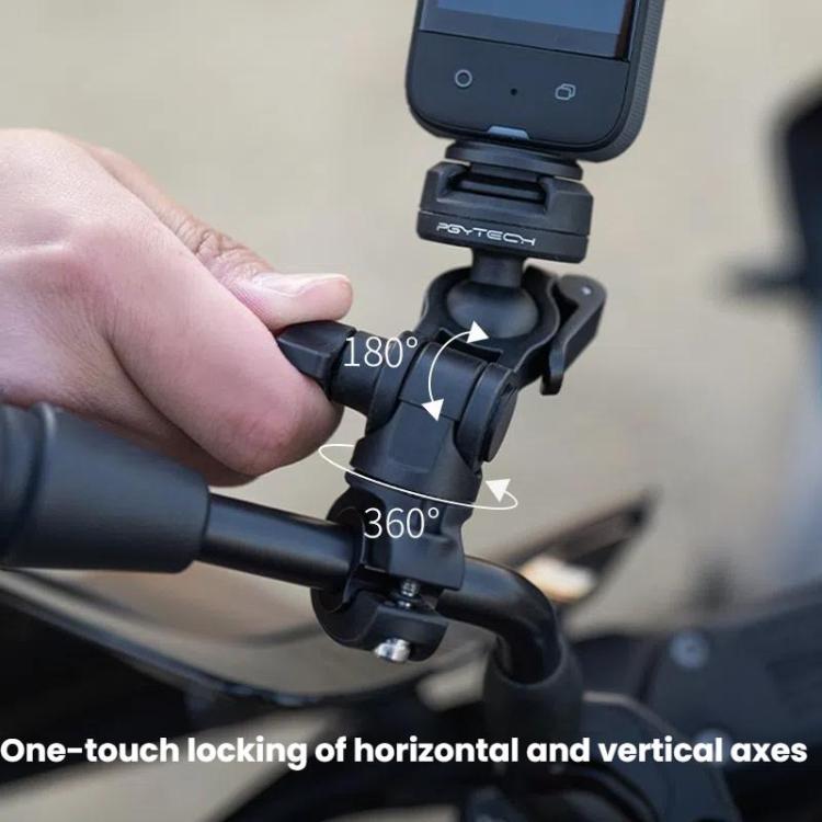 Staffa di sgancio rapido per specchietto retrovisore da moto PGYTECH